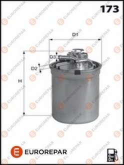 E:DIESEL FILTER Eurorepar 1643629780 (фото 1)