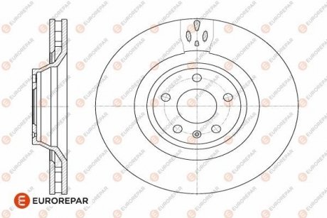 E:1 FR BR DISC Eurorepar 1642756180 (фото 1)