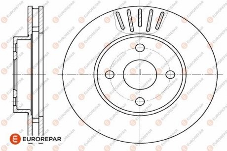 E:2 FR BR DISC Eurorepar 1642756880 (фото 1)