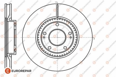 E:1 FR BR DISC Eurorepar 1642757080 (фото 1)