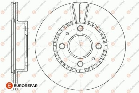 E:2 FR BR DISC Eurorepar 1642761780 (фото 1)