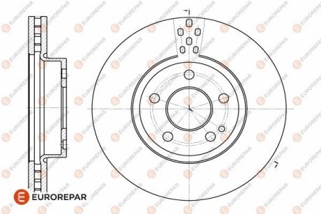 E:2 FR BR DISC Eurorepar 1642765880 (фото 1)