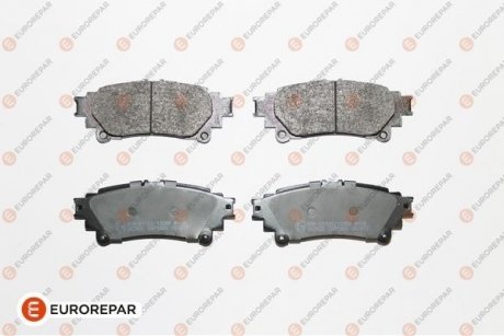 E:4 RR BR PADS Eurorepar 1667813080 (фото 1)