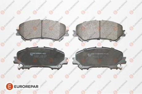 E:4 FR BR PADS Eurorepar 1667814380 (фото 1)