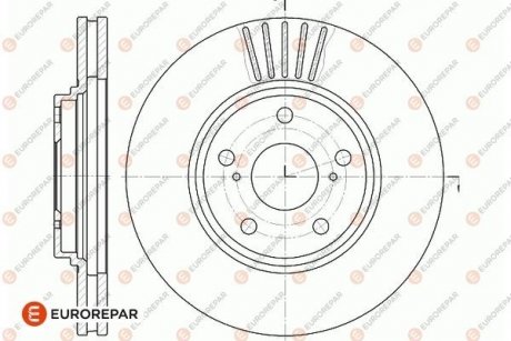 E:1 FR BR DISC Eurorepar 1667867780 (фото 1)