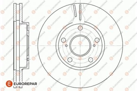 E:2 FR BR DISC Eurorepar 1667867980 (фото 1)