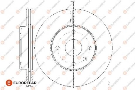 E:2 FR BR DISC Eurorepar 1667868380 (фото 1)