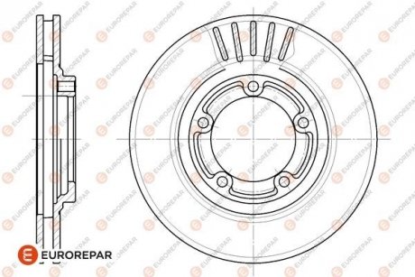 E:2 FR BR DISC Eurorepar 1676008180 (фото 1)