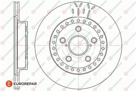 E:2 FR BR DISC Eurorepar 1676009280 (фото 1)