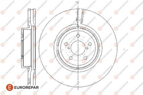 E:1 FR BR DISC Eurorepar 1676009380 (фото 1)