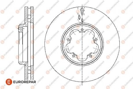 E:1 FR BR DISC Eurorepar 1676010680 (фото 1)