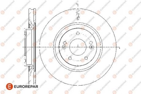 E:1 FR BR DISC Eurorepar 1676012480 (фото 1)