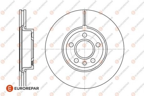 E:1 FR BR DISC Eurorepar 1676012680 (фото 1)