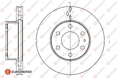 E:1 FR BR DISC Eurorepar 1676013080 (фото 1)