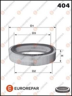 ФІЛЬТР ПОВІТРЯНИЙ Eurorepar E147021 (фото 1)