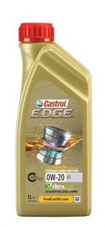 Олива для двигуна EDGE 0W20 C5 1L CASTROL EDGE0W20C51L (фото 1)