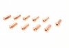 Комплект гайок M7X1,00MM 27MM (10 SZTUK) Fischer Automotive One (FA1) 988-0719.10 (фото 4)