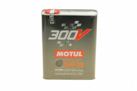 Олива 300V POWER 0W20 2L MOTUL 826202 (фото 1)