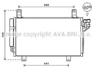 Радиатор кондиционера MAZDA CX-5 AVA COOLING MZ5264D (фото 1)