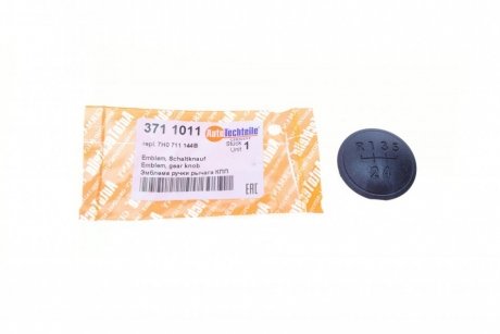Накладка ручки КПП AUTOTECHTEILE 371 1011 (фото 1)