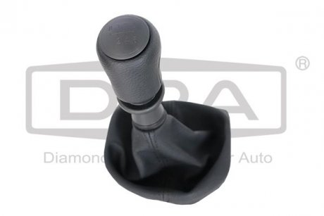 Рукоятка чорна з пильником штока вибору передач 6 ступів VW T6 (15-) DPA 77111642902 (фото 1)