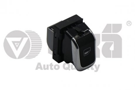 Кнопка склопідіймача (хром) Audi A1 (10 -), Q3 (11 -) VIKA 99591802401 (фото 1)