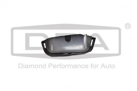 Кришка заднього бампера Skoda Fabia (06-14) DPA 88070872402 (фото 1)