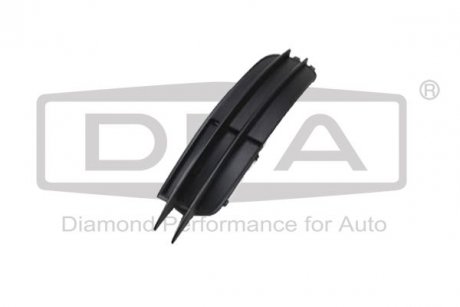 Решетка противотуманной фары левой без полоски (черная) Audi A6 (10-15) (8807182 DPA 88071821202 (фото 1)