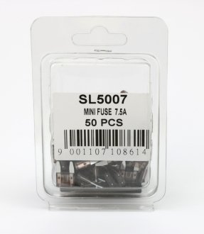 Запобіжник Mini 7.5A SHAFER SL5007 (фото 1)