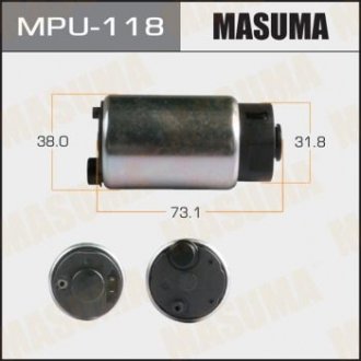 Бензонасос електричний Toyota (MPU-118) Masuma MPU118 (фото 1)