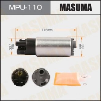 Бензонасос електричний (+ сіточка) Lexus (MPU-110) Masuma MPU110 (фото 1)