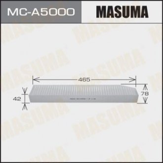 Салонный фильтр JEEP/ GRAND CHEROKEE/ V2700, V3000, V3700 01- (1/40) Masuma MCA5000 (фото 1)