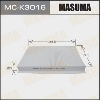 Салонный фильтр AC9402 KIA/ CEED/ V1400, V1600, V2000 06- (1/40) Masuma MCK3016 (фото 1)