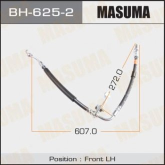 Шланг гальмівний Mz- /front/ MAZDA 6 / GH1# 07- LH Masuma BH6252 (фото 1)