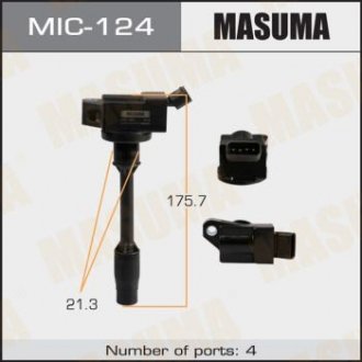 Катушка зажигания, PRIUS, C-HR / 2ZRFXE Masuma MIC124 (фото 1)