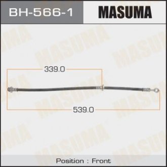 Гальмівний шланг Masuma BH5661 (фото 1)