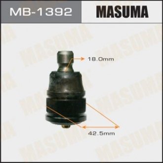Опора кульова передня Mazda 3, 5 (03-), MPV II (99-) Masuma MB1392 (фото 1)