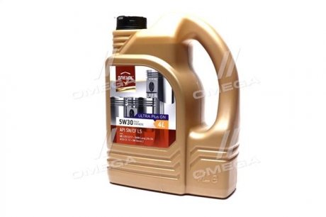Масло моторн. Ultra Plus GN 5W30 API SN/CF LS (Канистра 4л) Brexol 48391051002 (фото 1)