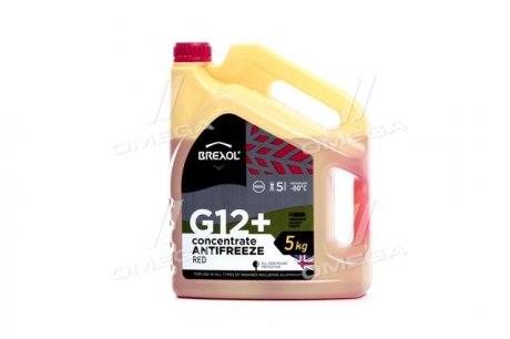 Антифриз <> RED CONCENTRATE G12+ (-80C) 5kg Brexol Antf-027 (фото 1)