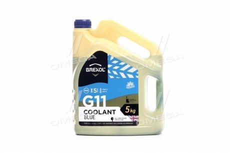 Антифриз BLUE G11 Antifreeze (cиний) 5kg Brexol Antf-021 (фото 1)