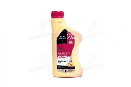 Антифриз RED G12+ Antifreeze (красный) 1kg Brexol Antf-011 (фото 1)
