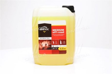 Активная пена Medium off-road 1:8 (1:7) <> 5л Brexol BRX-091 (фото 1)