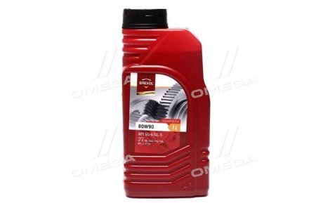 Масло трансмисс. GEARTECH 80W90 GL-4/GL-5 (Канистра 1л) Brexol 48391050975 (фото 1)