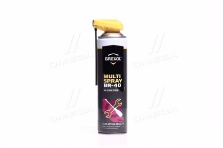 Мульти спрей смазка (аналог WD-40) 550ml (носик) Brexol Br-40n (фото 1)