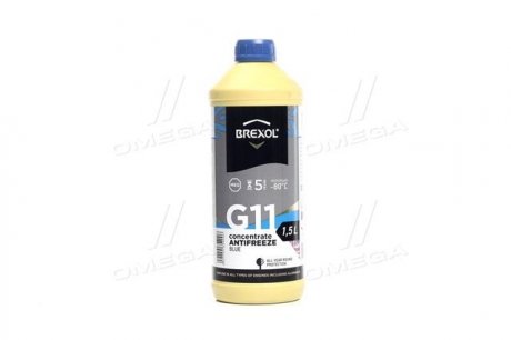 Антифриз <> BLUE CONCENTRATE G11 (-80C) 1,5L Brexol Antf-032 (фото 1)