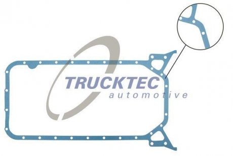 Прокладка поддона двигателя TRUCKTEC 0210043 (фото 1)