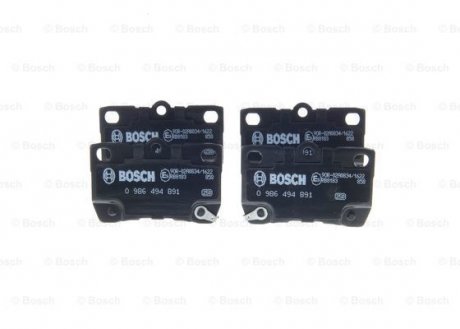 Тормозные колодки BOSCH 0 986 494 891 (фото 1)