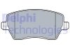 Гальмівні колодки, дискові Delphi LP3551 (фото 2)