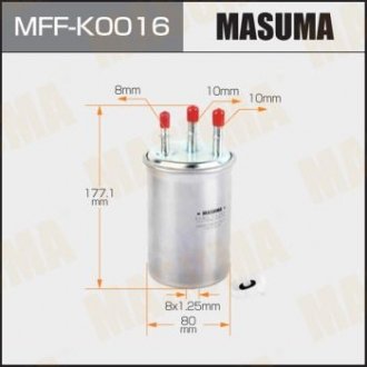 Фильтр топливный Masuma MFFK0016 (фото 1)