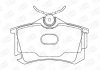 Колодки тормозные дисковые задні AUDI A2 (8Z0) 00-05|SEAT TOLEDO III (5P2) 04-0 CHAMPION 573682CH (фото 1)